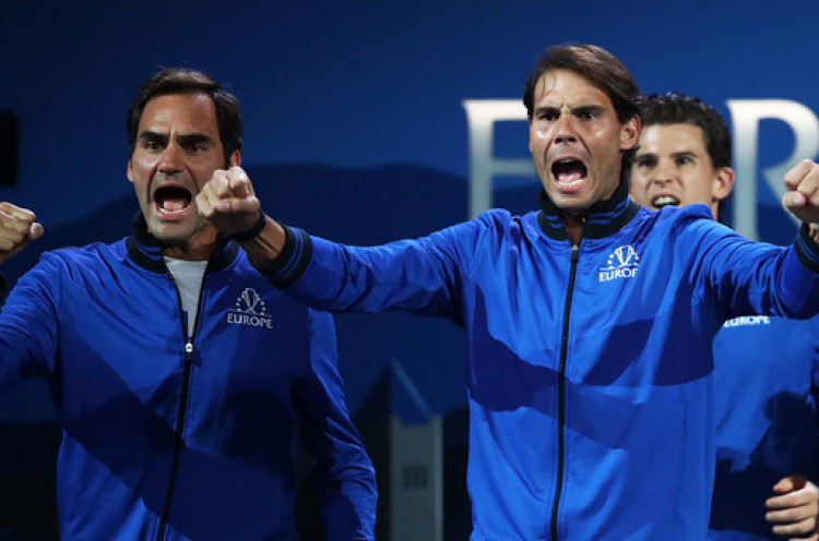 Meski Rival, Roger Federer Mengaku Fan Berat Rafael Nadal
