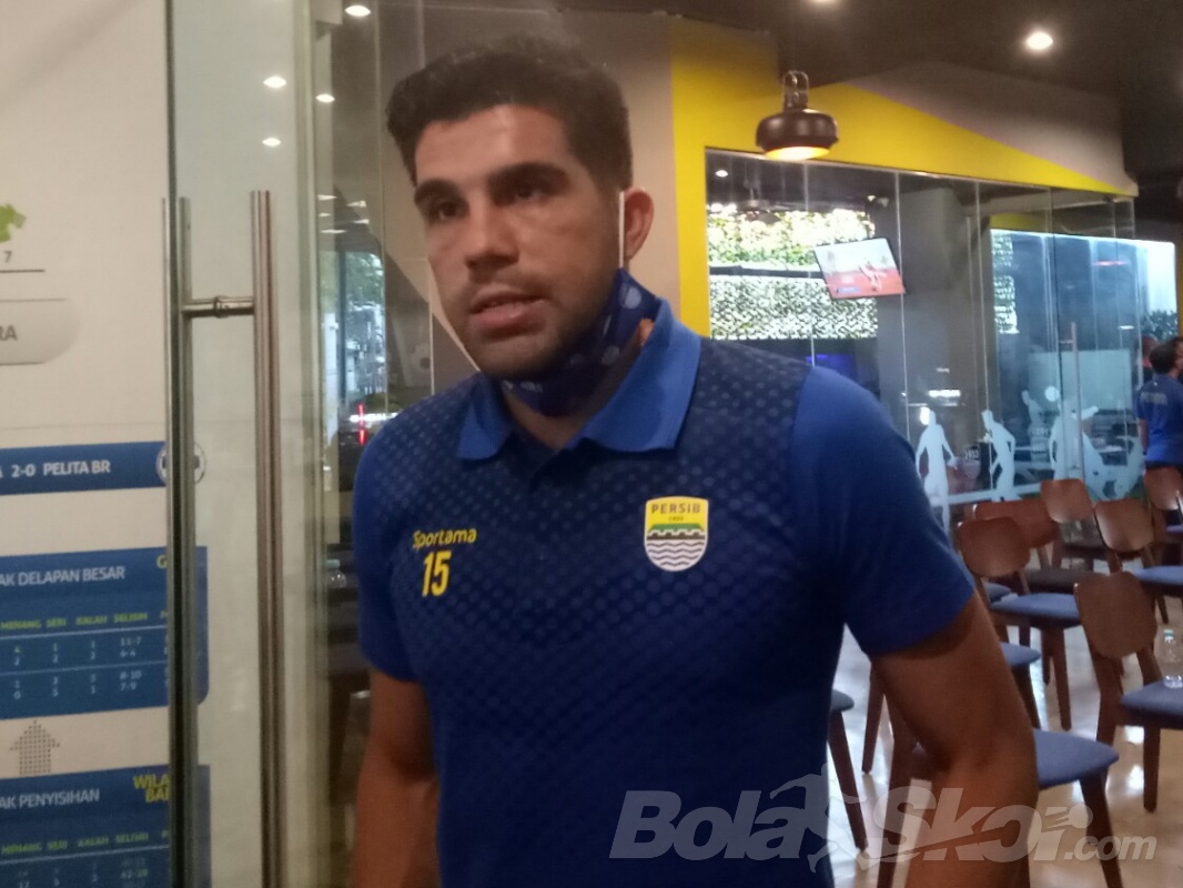 Bek Persib Fabiano Beltrame Tanggapi Potensi Jadwal Padat Liga 1 2020