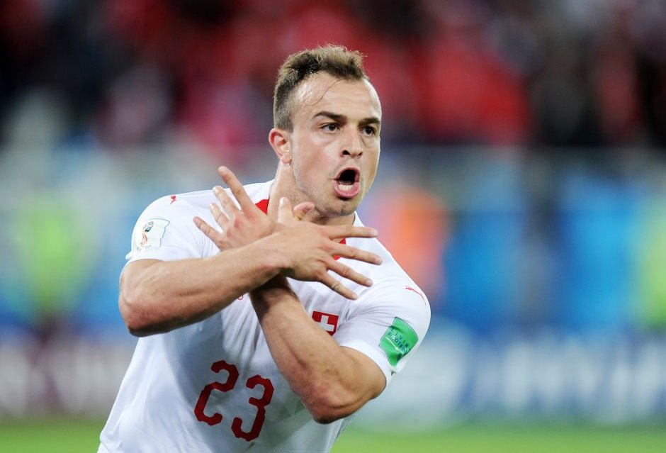 FIFA Investigasi Selebrasi Gol Ala Burung Elang Milik Xhaka dan Shaqiri