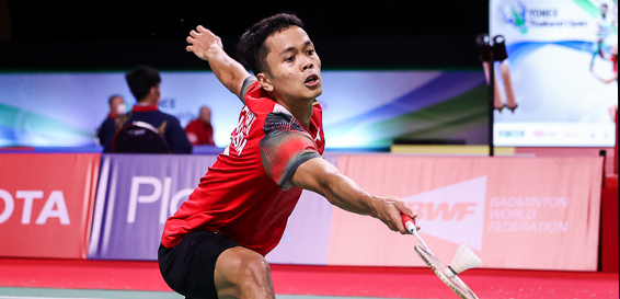 BWF World Tour Finals: Chou Tien Chen Hempaskan Anthony Sinisuka Ginting