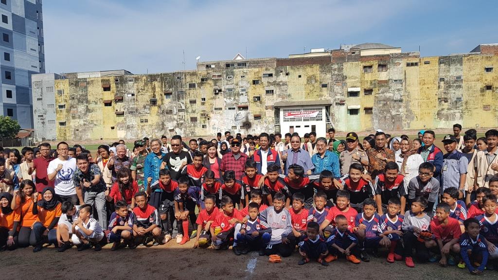 Perhimpunan INTI Siap Bantu Pemerintah Jakarta Barat Percantik Stadion Taman Sari