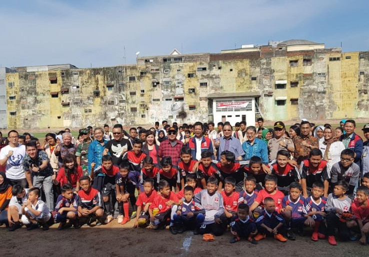 Perhimpunan INTI Siap Bantu Pemerintah Jakarta Barat Percantik Stadion Taman Sari