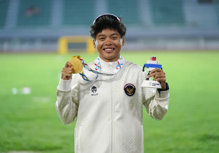 Lolos Olimpiade 2028 Jadi Target Dina Aulia Usai Rebut Medali Emas SEA Games 2025