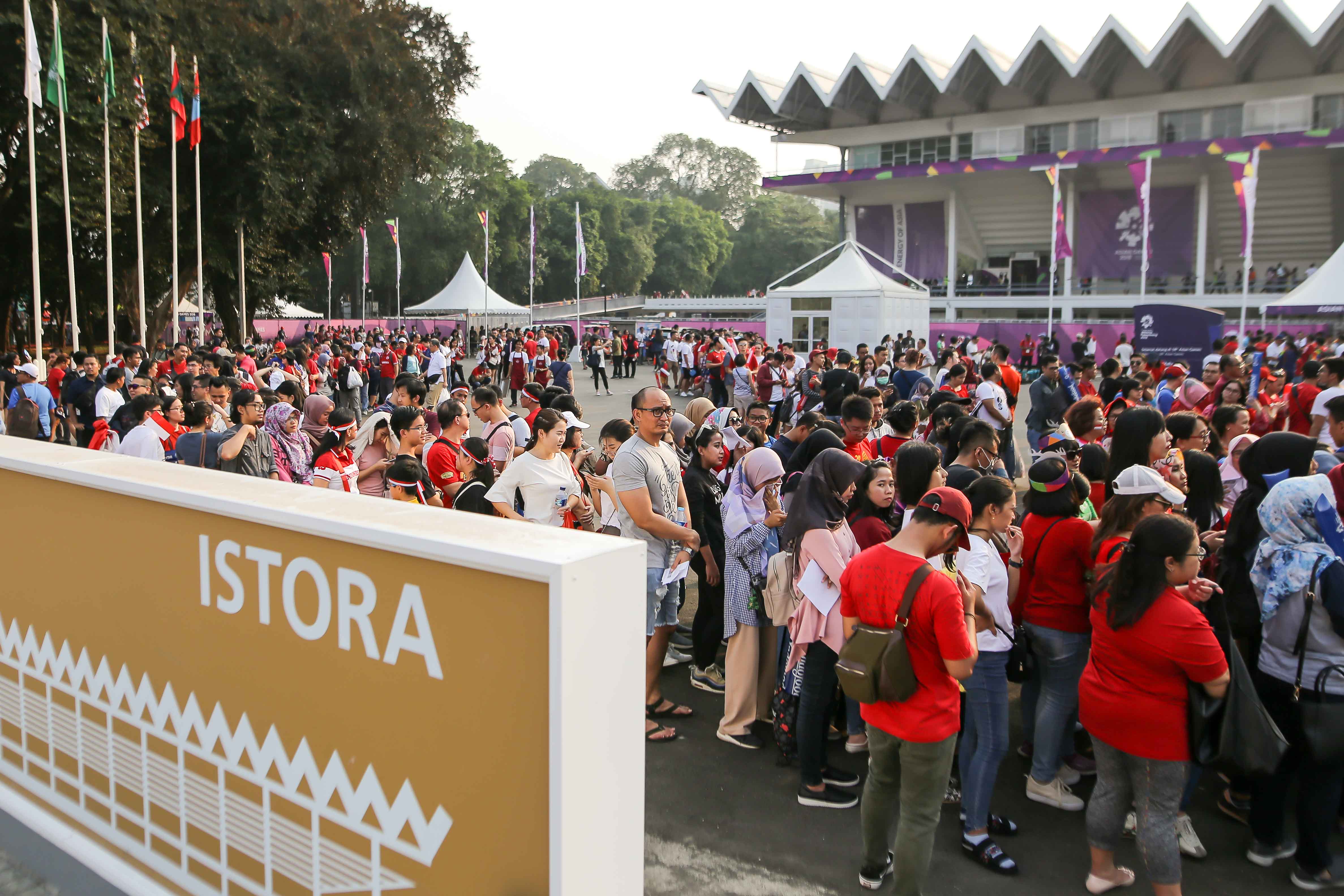 Final Bulu Tangkis Beregu Putra Asian Games 2018: Kesan Penonton di Istora Senayan