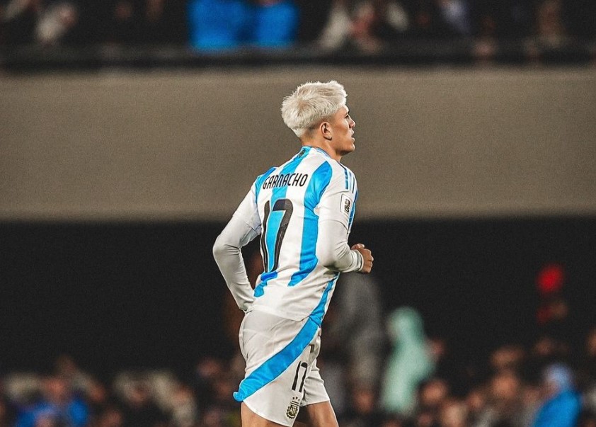 Lutut Bermasalah, Alejandro Garnacho Keluar dari Timnas Argentina 