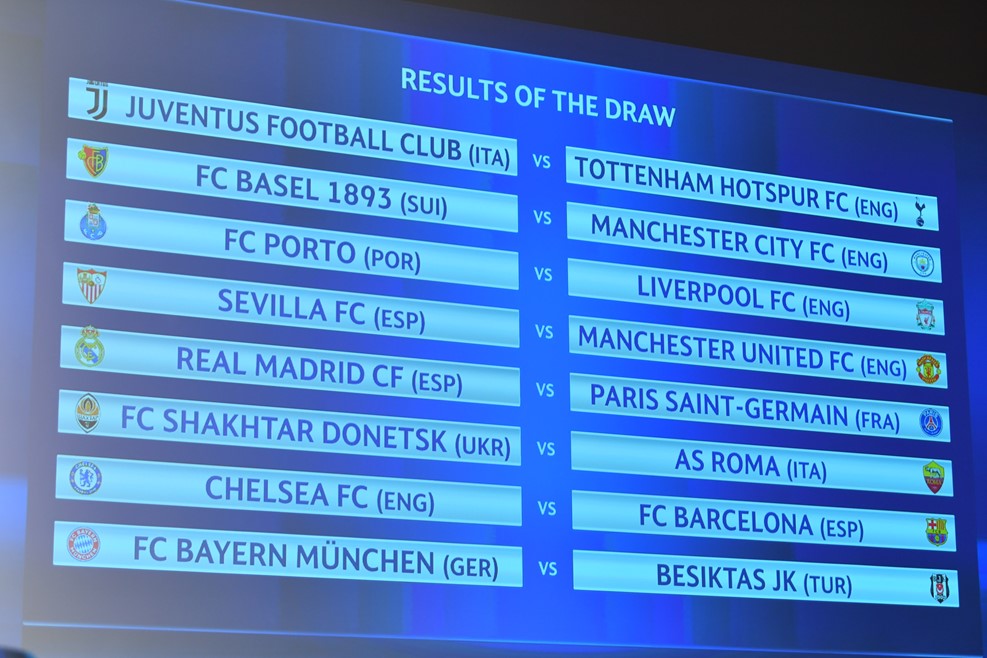 16 Besar Liga Champions: Madrid Bertemu PSG, Chelsea Kontra Barca