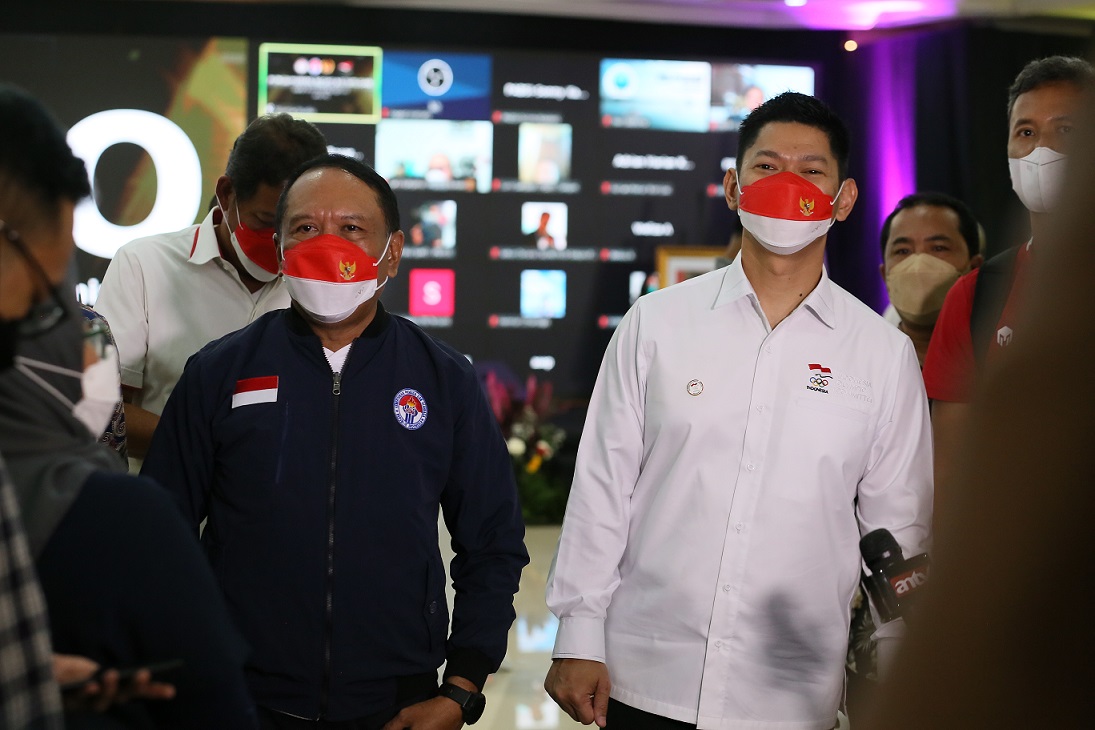 Menpora Berterima Kasih Atas Kerja Cepat Gugus Tugas Pimpinan Raja Sapta Oktohari
