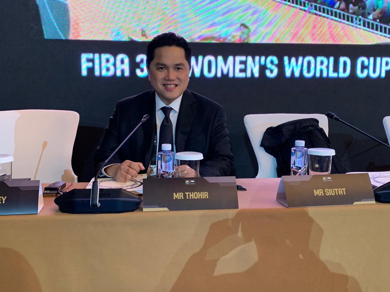 Erick Thohir Kembali Menjabat Central Board FIBA