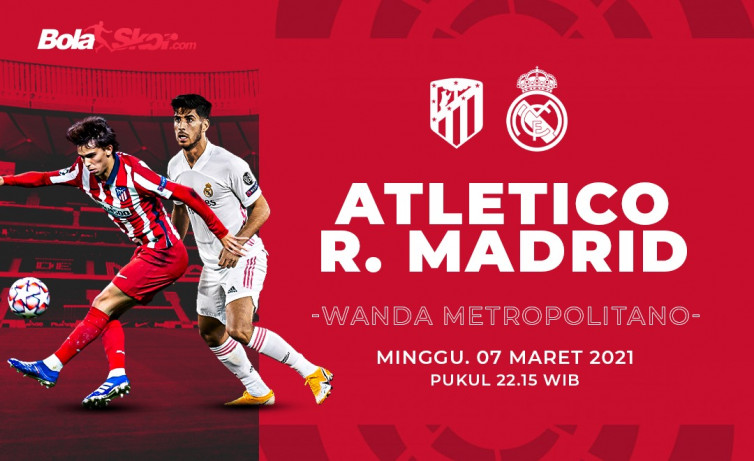 Atletico Madrid Vs Real Madrid: Adu Tajam Striker Gaek