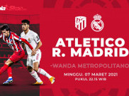 Atletico Madrid Vs Real Madrid: Adu Tajam Striker Gaek