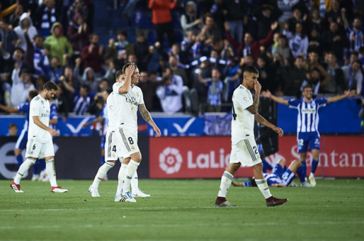 Hasil Pertandingan Liga-Liga Eropa: Real Madrid Terkapar di Markas Alaves, Juventus Masih Sempurna