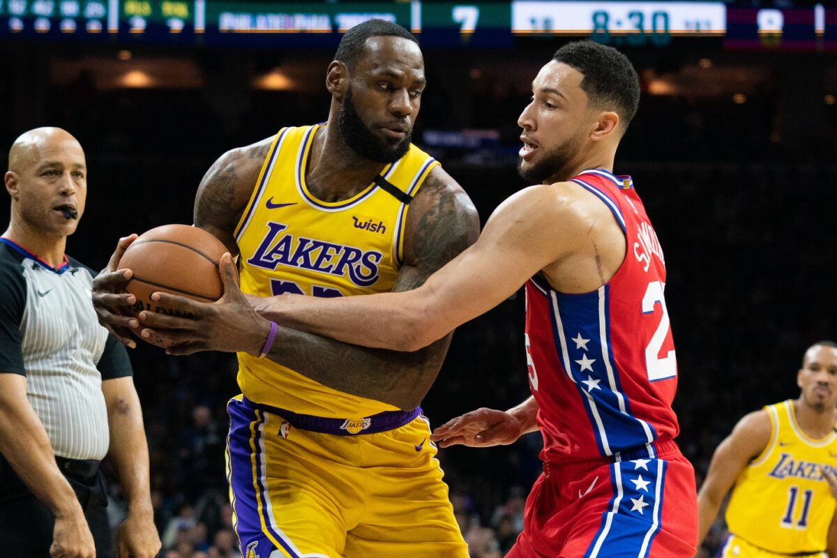 Hasil NBA: 76ers Nodai Rekor Tandang Lakers