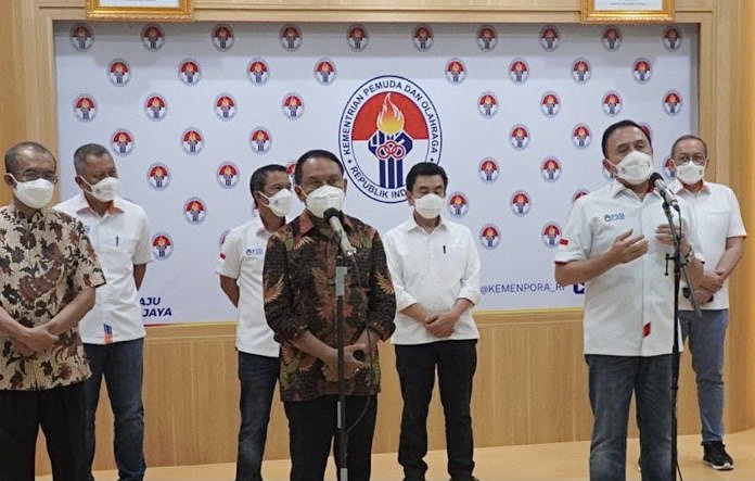 Bertemu Menpora, PSSI Kebut Lakukan Hal Ini demi Kompetisi Ada Penonton