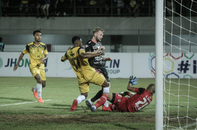 Barito Putera 1-0 Bali United: Kekalahan Pertama yang Buat Serdadu Tridatu Gagal ke Puncak Lagi