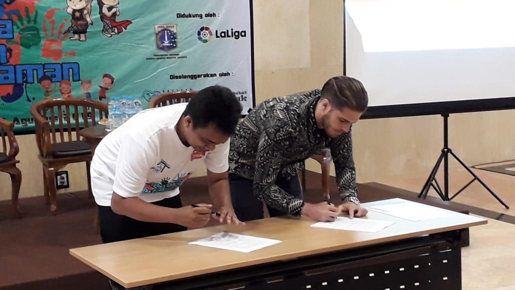 LaLiga Bantu Anak-anak Marjinal di Indonesia
