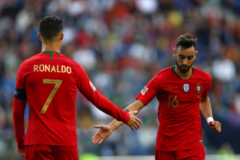 Solskjaer Ungkap Kemiripan Cristiano Ronaldo dan Bruno Fernandes