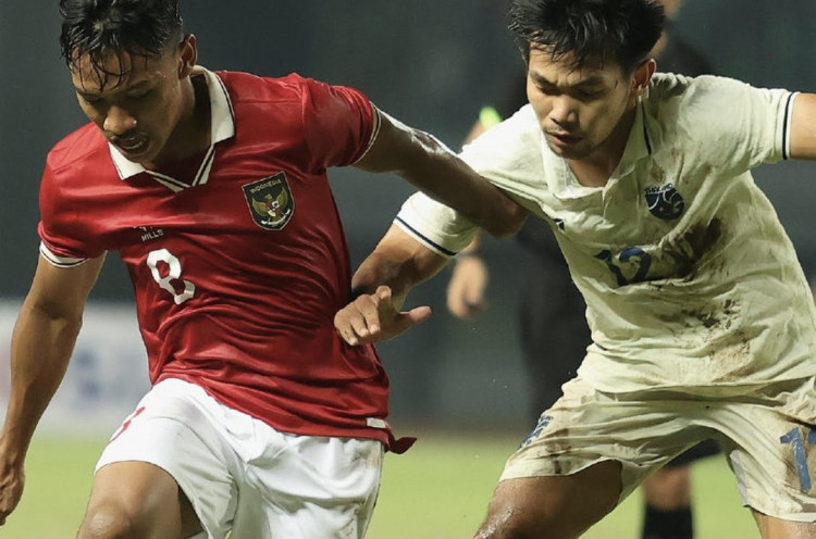 Piala AFF U-19 2022: Banjir Peluang, Timnas Indonesia U-19 Imbang Lawan Thailand