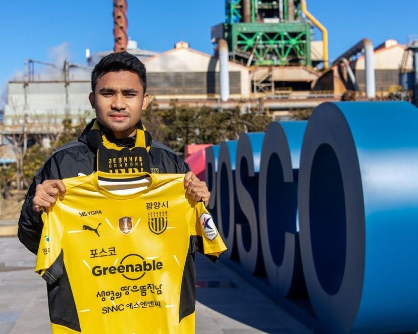 Asnawi Mangkualam Bahar Resmi Gabung Jeonnam Dragons
