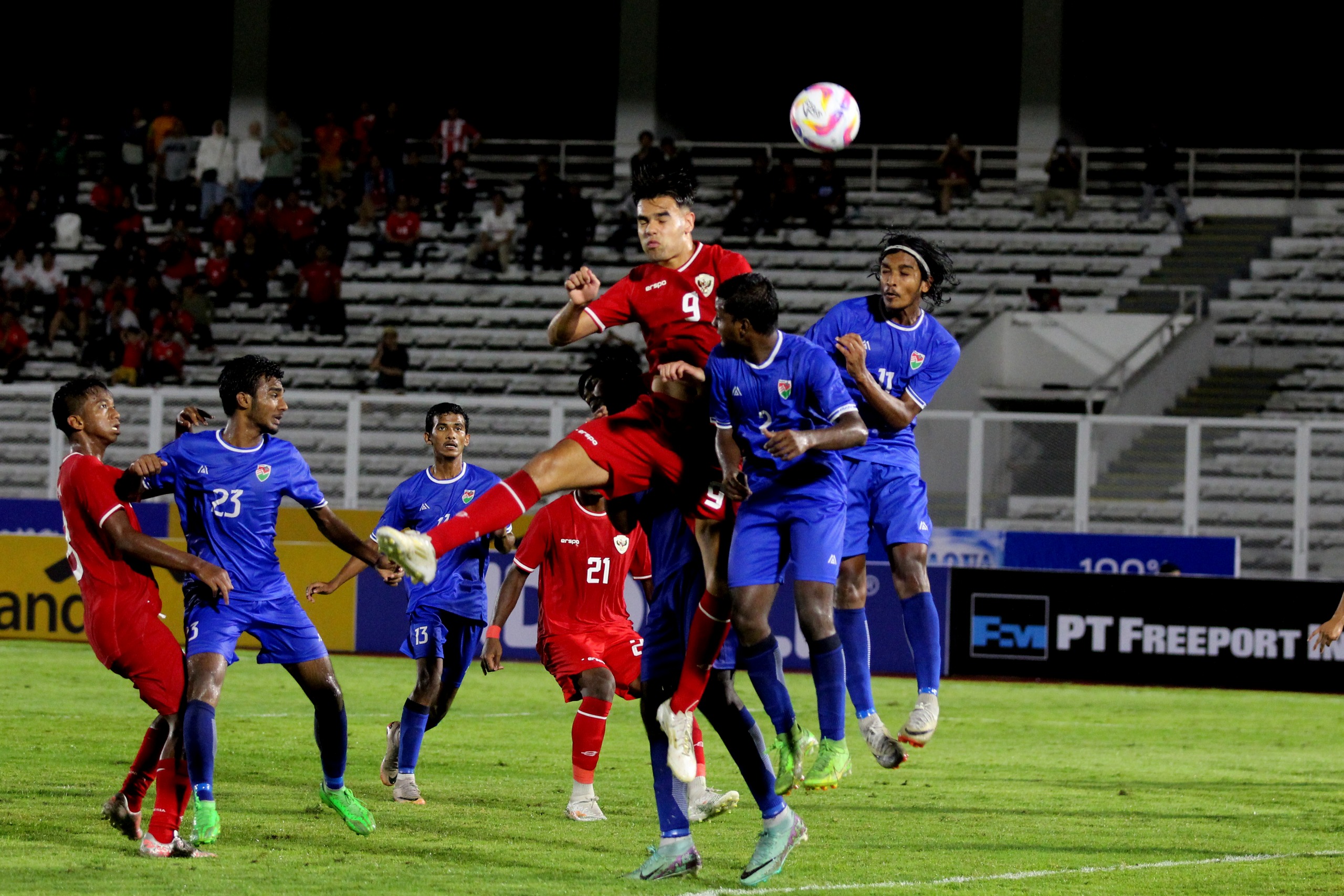 Perubahan Formasi dan Pergantian Pemain Jadi Kunci Kemenangan Telak Timnas U-20 atas Maladewa