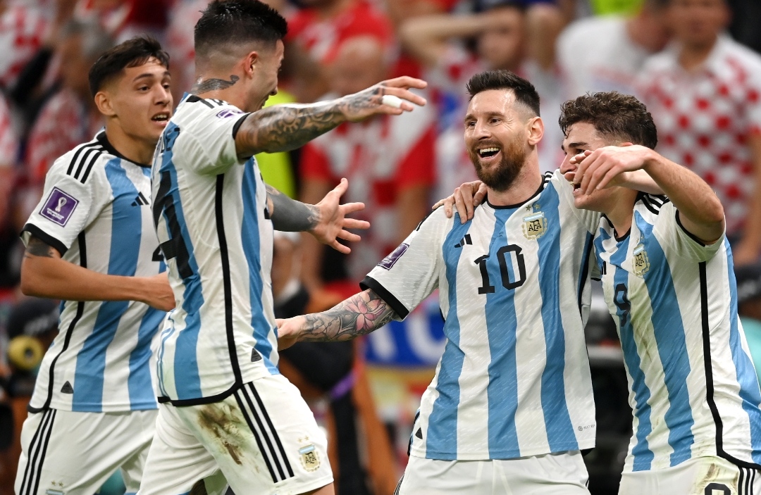 Argentina 3-0 Kroasia, Lionel Messi Banjir Rekor