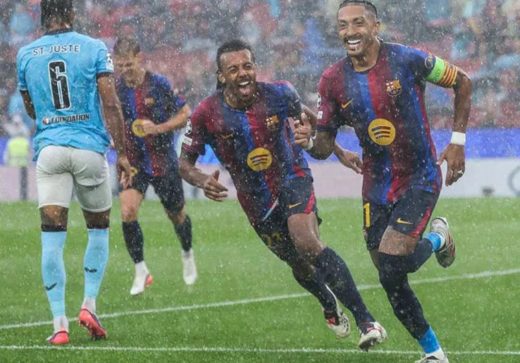 Hasil Liga Champions: Barcelona Mengamuk, Bantai Feyenoord di Camp Nou