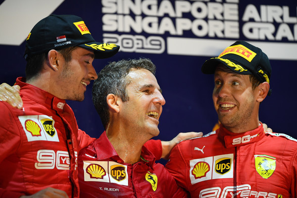 Musim Perdana di Ferrari, Charles Leclerc Belajar Banyak dari Sebastian Vettel