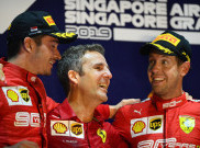 Musim Perdana di Ferrari, Charles Leclerc Belajar Banyak dari Sebastian Vettel 