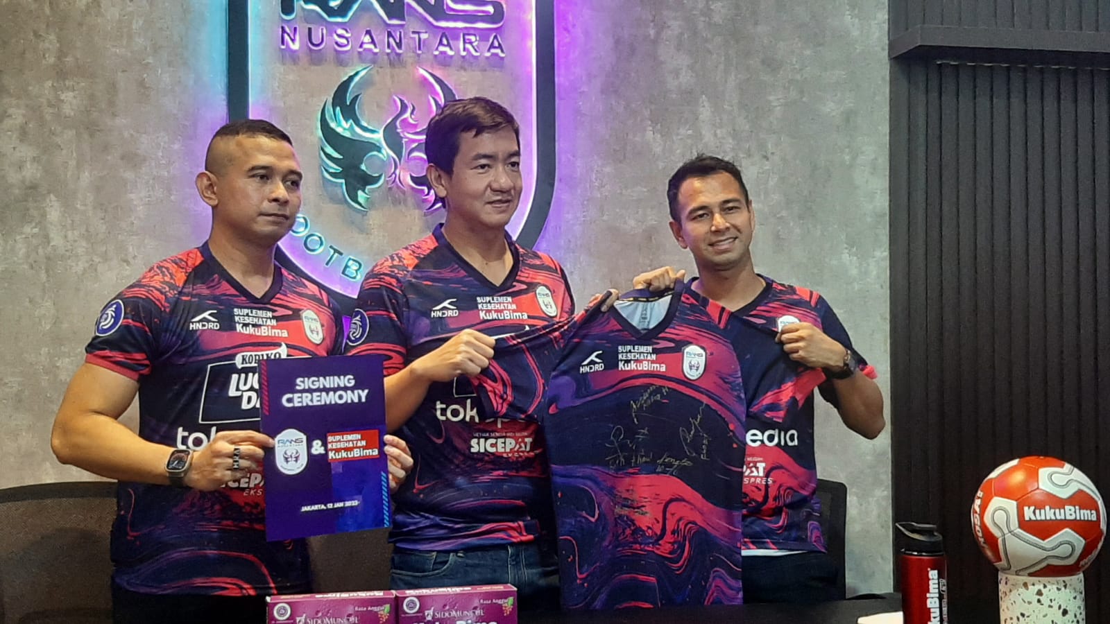 RANS Nusantara FC Dapat Sponsor Baru, Optimistis Finis 10 Besar