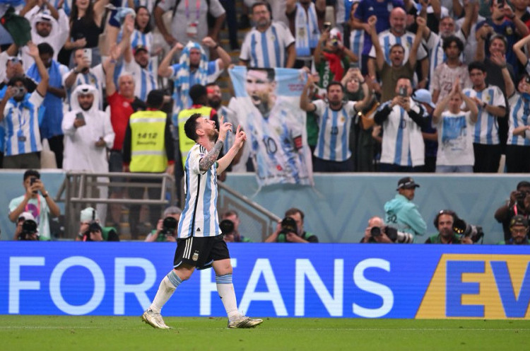 Bintang Laga Argentina Vs Meksiko: Untung Ada Lionel Messi