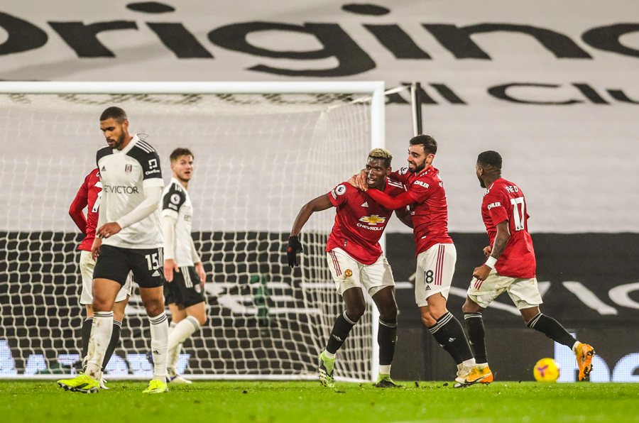 Fulham 1-2 Manchester United: Setan Merah Lanjutkan Tradisi Comeback