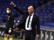 Real Madrid Vs Getafe: Zinedine Zidane Tak Pikirkan Jarak dengan Barcelona