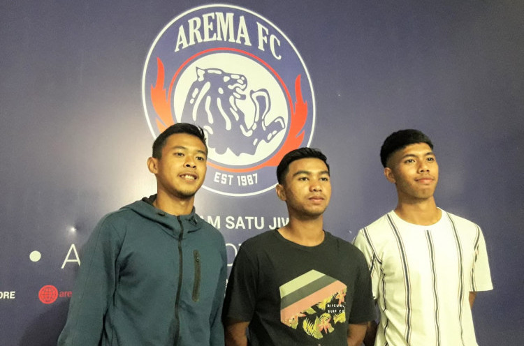 Arema FC Ikat Tiga Putra Daerah dengan Kontrak Jangka Panjang