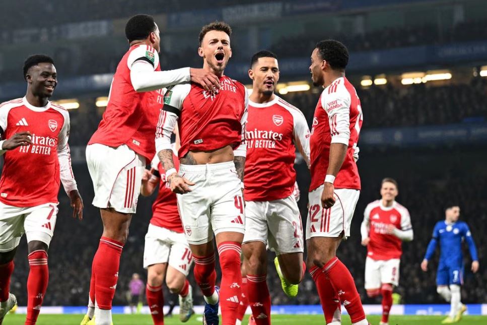 Hasil Piala Liga: Menang 3-2 di Markas Chelsea, Modal Berharga Arsenal untuk Leg Dua