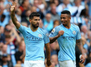 Gabriel Jesus Nyaman Berduet dengan Sergio Aguero