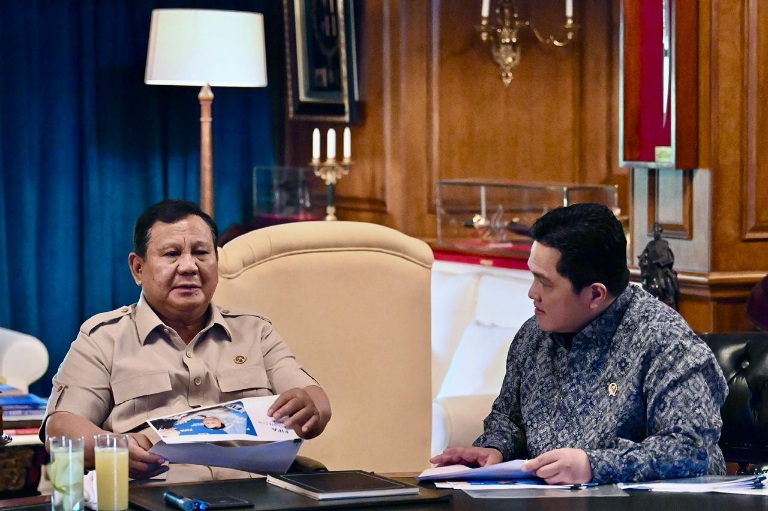 Menpora Erick Thohir Ucapkan Terima Kasih ke Presiden Prabowo Atas Kepercayaan Transformasi Kemenpora