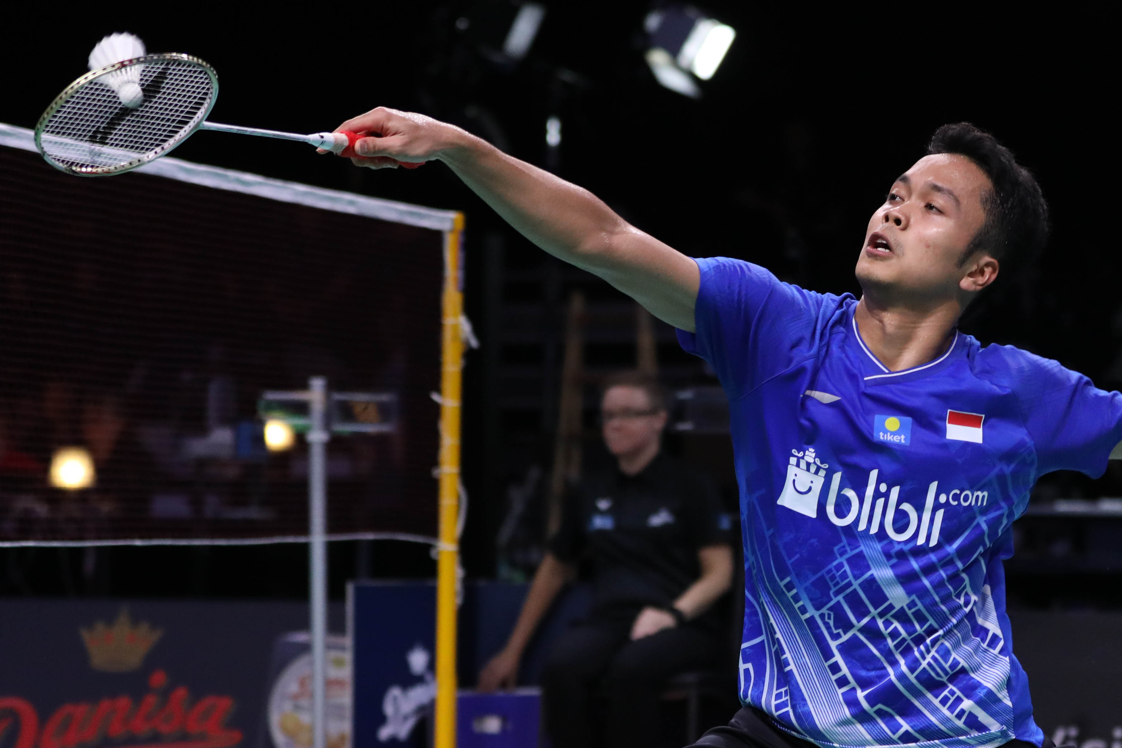 Denmark Open 2019: Tersingkir di Babak Pertama, Anthony Tampil Mengecewakan