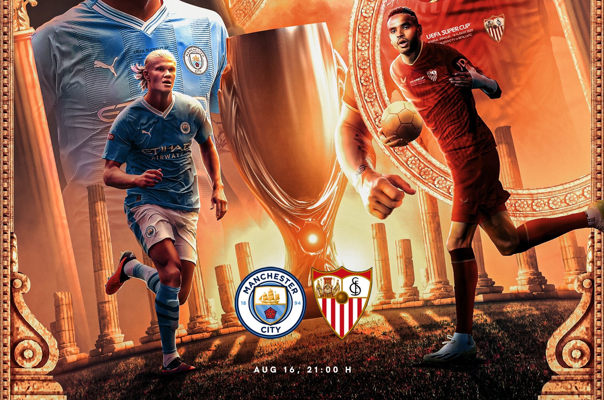 Prediksi dan Statistik Manchester City Vs Sevilla: Menjadi Raja Eropa Seutuhnya