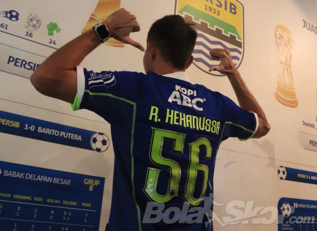 Gunakan Nomor 56 di Persib, Rezaldi Hehanussa Beberkan Alasan