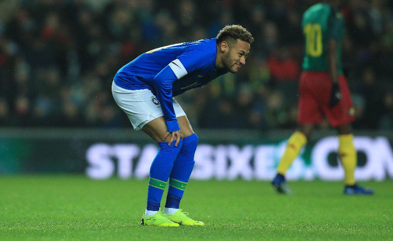 Dokter Timnas Brasil Sebut Cedera Neymar Tidak Serius