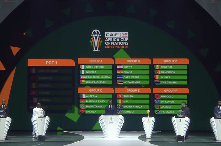 Hasil Undian Grup Piala Afrika 2023: Juara Bertahan Jumpa Kamerun, Tuan Rumah Kontra Nigeria