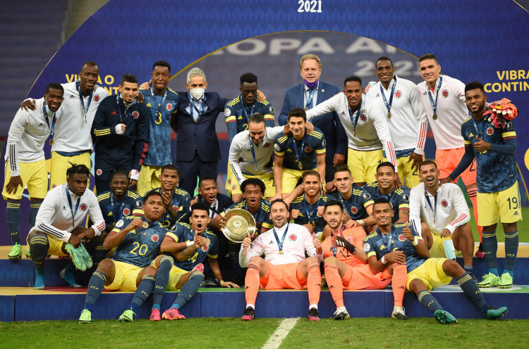 Copa America 2021: Kolombia Rebut Peringkat Ketiga Secara Dramatis
