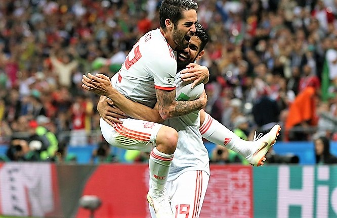 Iran 0-1 Spanyol: Gol Tunggal Diego Costa Jaga Peluang La Furia Roja