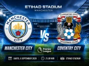 Cara Menonton dan Link Streaming Manchester City vs Coventry City, Live di Sini!