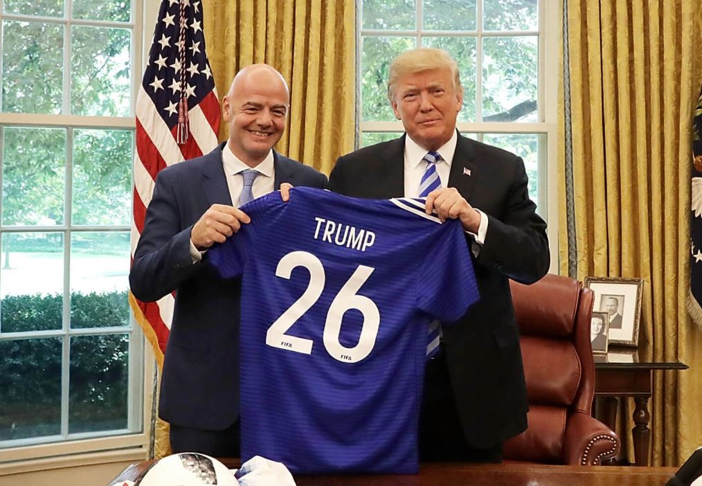 Piala Dunia 2026: Soal Area Rawan, Donald Trump Yakin Presiden FIFA Dapat dengan Mudah Memindahkan Lokasi ke Tempat Lain