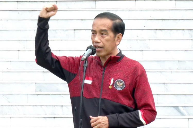 Lepas Tim Indonesia, Presiden Jokowi Ingin Atlet Raih Prestasi Setinggi-tingginya