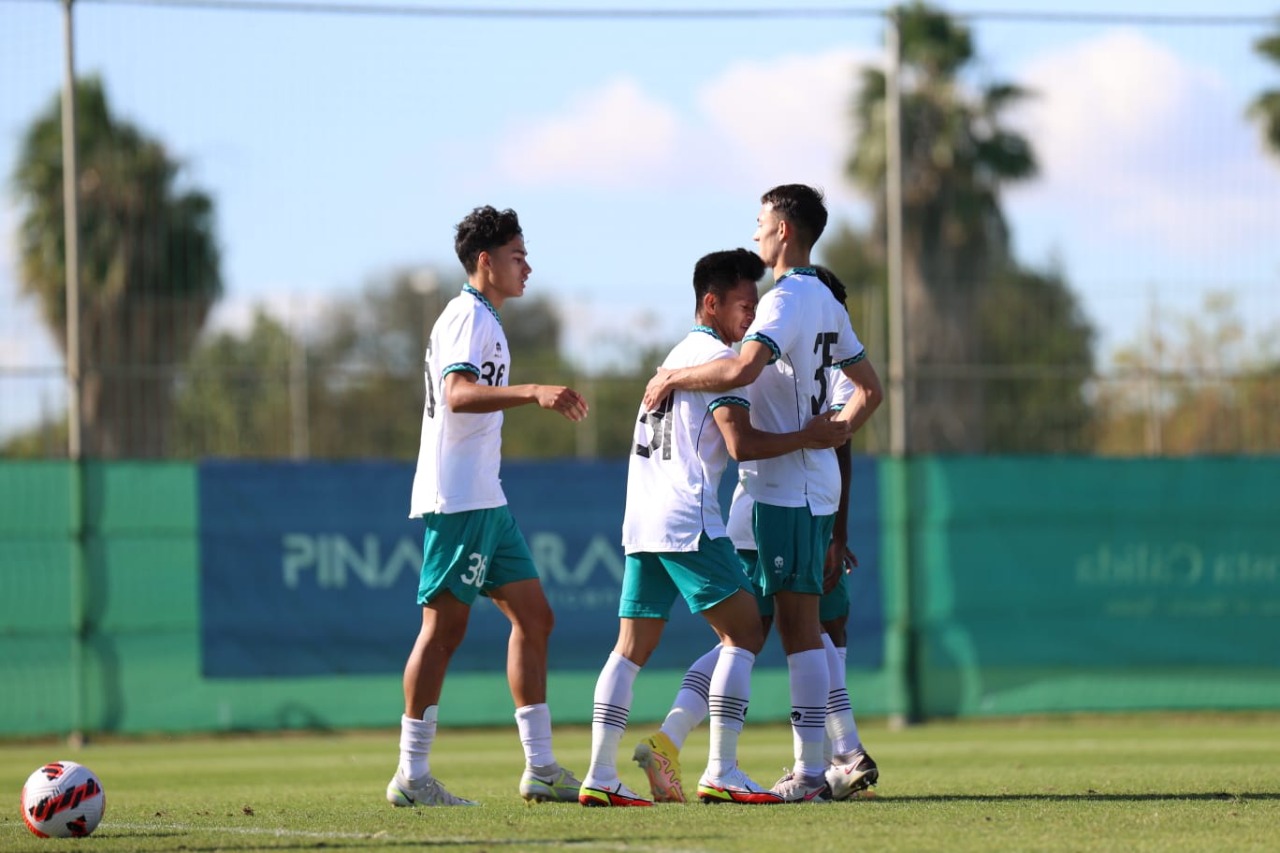 Sempat Unggul di Babak Pertama, Timnas Indonesia U-20 Kalah Tipis dari Slovakia