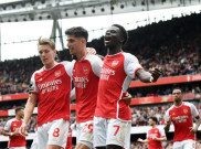 Arsenal 3-0 Bournemouth: Rekor Masih Sempurna, The Gunners Jaga Jarak