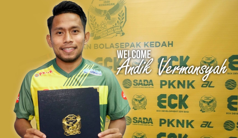 Kedah FA Resmi Perkenalkan Andik Vermansah Sebagai Pemain Asing ASEAN