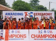 Erlangga FA Jadi Juara TSC U-16 2025, Modal Berharga Hadapi Liga TopSkor 2026