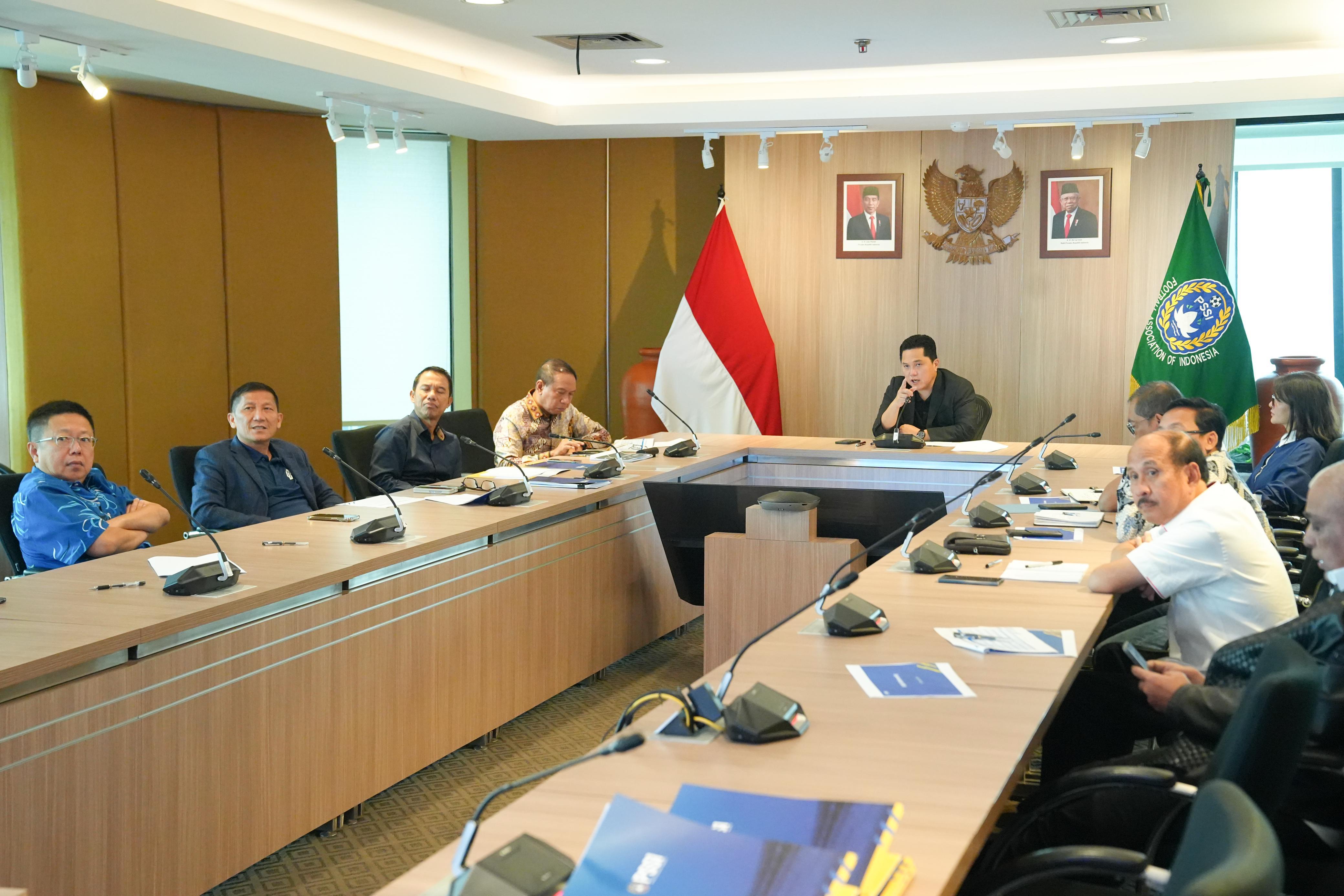 Erick Thohir Minta PT LIB Siapkan Kalender Besar Kompetisi sampai 2027